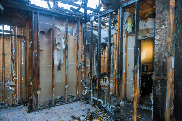 Professional Fire Damage Repair technician working in Lathrop, CA